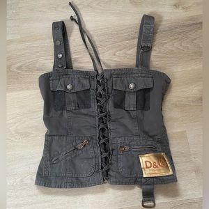 Sadie Utility Cargo Bustier